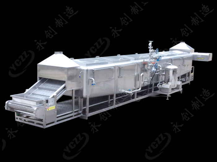 隧道淋浴式杀青机